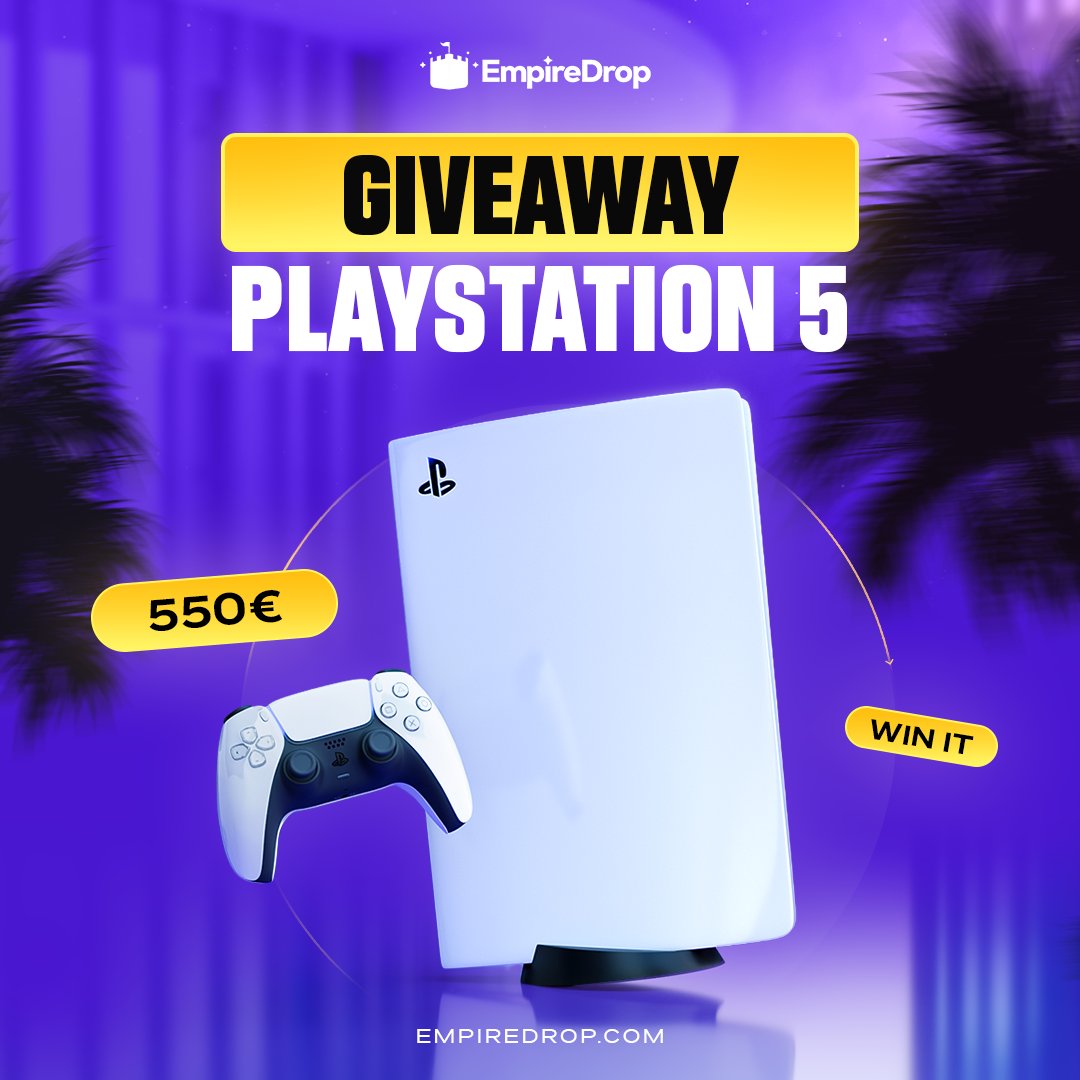Winify X EmpireDrop PS5 Community Giveaway